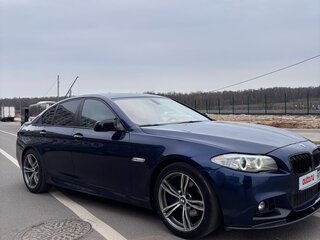 2011 BMW 5 серии 528i VI (F10/F11/F07), синий, 1560000 рублей, вид 5