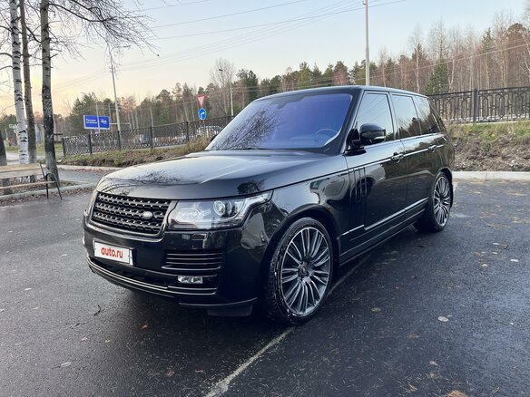 2014 Land Rover Range Rover IV, чёрный, 4150000 рублей - вид 1