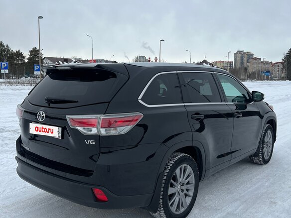 2013 Toyota Highlander III (XU50), чёрный, 3250000 рублей - вид 4