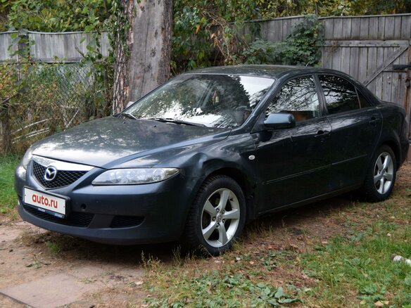 2005 Mazda 6 I (GG) Рестайлинг, зелёный, 520000 рублей - вид 2