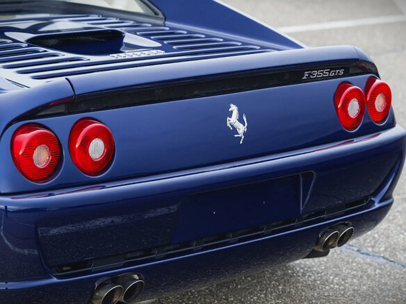 1996 Ferrari F355 GTS, синий - вид 12