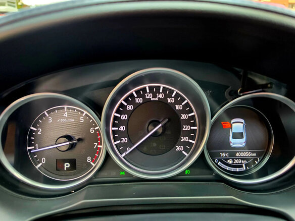 2018 Mazda 6 III (GJ) Рестайлинг, красный, 1550000 рублей - вид 8