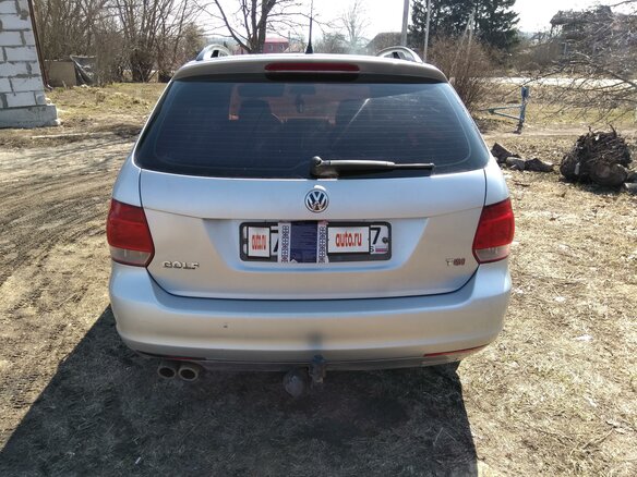2008 Volkswagen Golf V, серебристый - вид 4