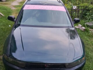 1997 Mitsubishi Legnum, зелёный, 150000 рублей, вид 2