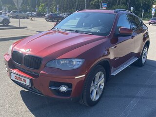 2009 BMW X6 35i 6-speed I (E71), красный, 1400000 рублей, вид 1