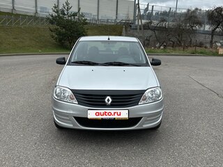 2015 Renault Logan I Рестайлинг, серебристый, 950000 рублей, вид 3