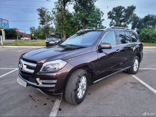 2014 Mercedes-Benz GL-Класс 350 II (X166), коричневый, 3000000 рублей, вид 2