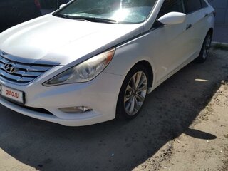 2010 Hyundai Sonata VI (YF), белый, 1250000 рублей, вид 1