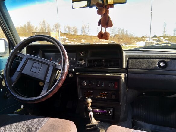 1981 Volvo 240 Series, голубой, 250000 рублей - вид 13