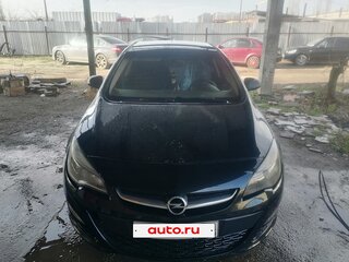 2014 Opel Astra J Рестайлинг, чёрный, 750000 рублей, вид 2