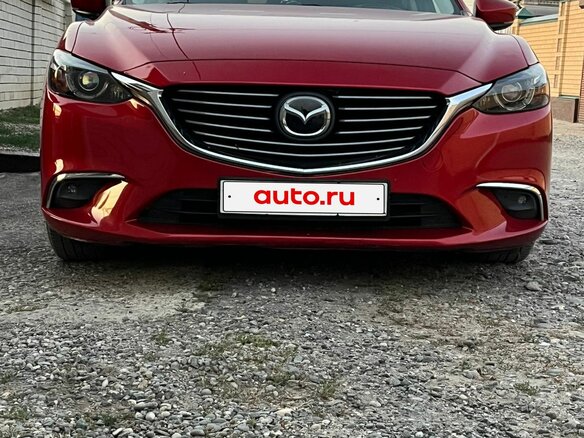 2017 Mazda 6 III (GJ) Рестайлинг, красный, 2100000 рублей - вид 1