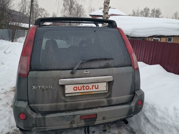 2004 Nissan X-Trail I Рестайлинг, зелёный, 900000 рублей - вид 1