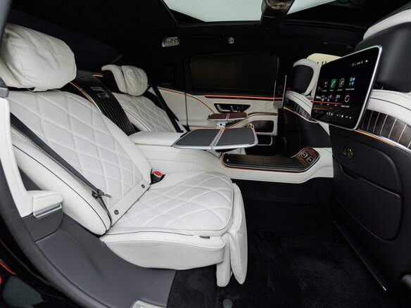 2026 Mercedes-Benz Maybach S-Класс 580 II (Z223) Рестайлинг, чёрный, 38570000 рублей - вид 35