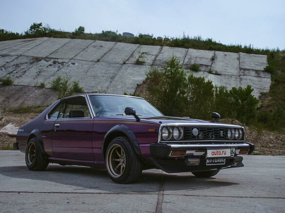 1981 Nissan Skyline GT 5-speed V (C210), фиолетовый, 3200000 рублей - вид 11