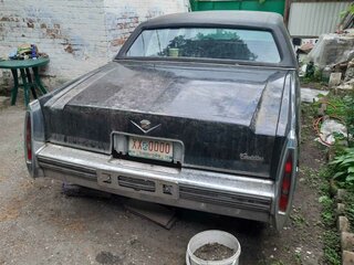 1978 Cadillac DeVille V, чёрный, 4000000 рублей, вид 2