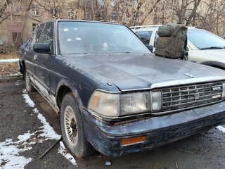 1991 Toyota Crown VIII (S130), синий, 139000 рублей, вид 1