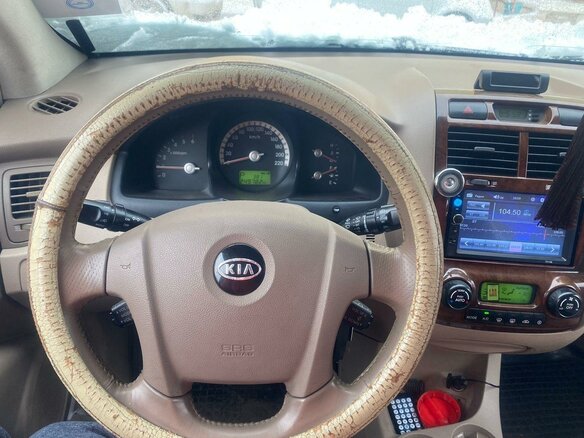 2006 Kia Sportage II, чёрный, 699999 рублей - вид 5