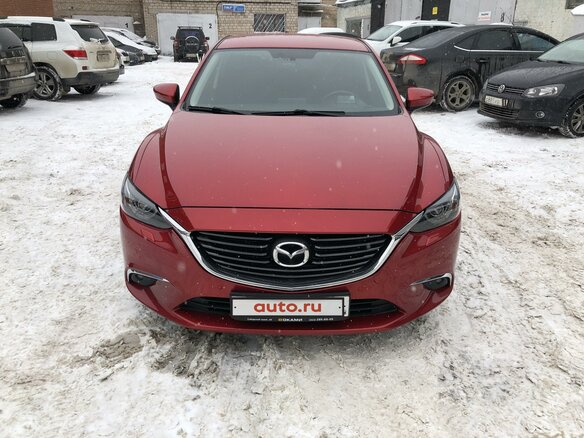 2015 Mazda 6 III (GJ) Рестайлинг, красный - вид 1