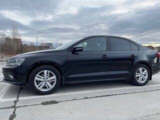 2014 Volkswagen Jetta VI Рестайлинг, чёрный, 1400000 рублей, вид 2