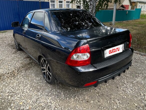 2008 Lada (ВАЗ) Priora I, серый, 365000 рублей - вид 5