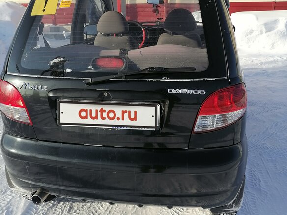 2011 Daewoo Matiz I Рестайлинг, чёрный - вид 3