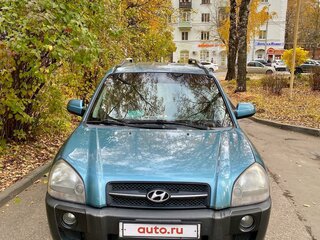 2007 Hyundai Tucson I, голубой, 820000 рублей, вид 1