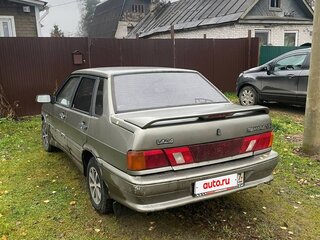 2003 Lada (ВАЗ) 2115, серебристый, 80000 рублей, вид 4