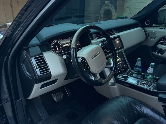 2019 Land Rover Range Rover IV Рестайлинг, серый, 5700000 рублей - вид 8