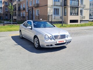 1999 Mercedes-Benz CLK-Класс 200 I (W208) Рестайлинг, серебристый, 690000 рублей, вид 3
