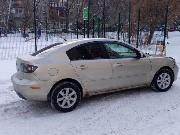 2005 Mazda 3 I (BK), серый, 550000 рублей - вид 3