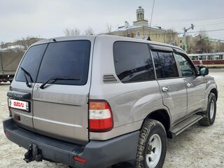 2005 Toyota Land Cruiser 105 100 Series Рестайлинг 2, серый, 2030000 рублей, вид 4