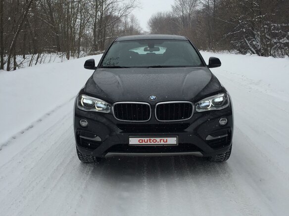 2016 BMW X6 35i II (F16), серый - вид 1