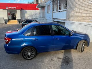 2022 Lada (ВАЗ) Granta I Рестайлинг, синий, 830000 рублей, вид 3
