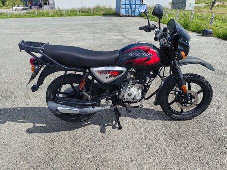 2023 Bajaj Boxer BM 150X, чёрный, 90000 рублей, вид 4