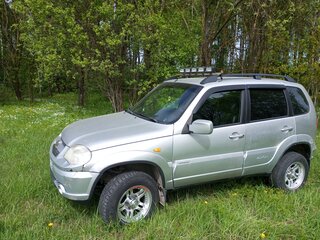 2009 Chevrolet Niva I Рестайлинг, серебристый, 400000 рублей, вид 5