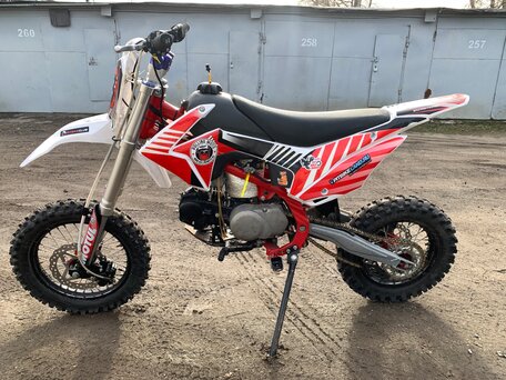 2018 BSE MX 125, красный, 69999 рублей, вид 4