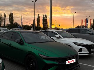 2023 Hyundai Elantra N Line VII (CN7) Рестайлинг, зелёный, 2550000 рублей, вид 2