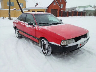 1989 Audi 80 IV (B3), красный, 110000 рублей, вид 2