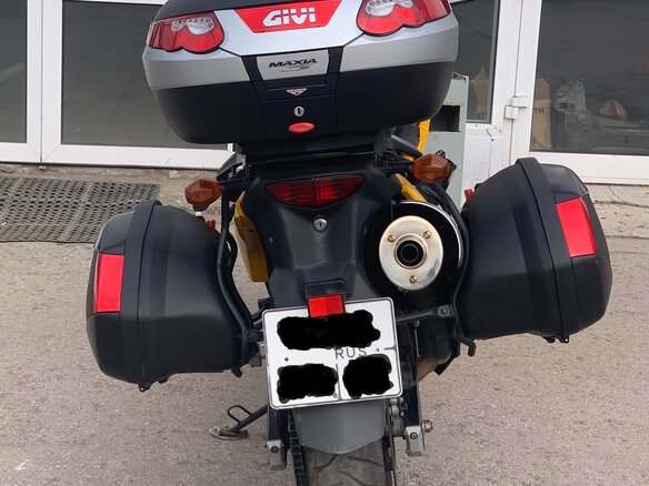2008 Suzuki V-Strom DL 650, жёлтый, 650000 рублей - вид 4