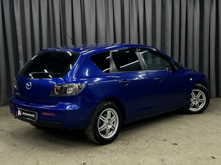 2008 Mazda 3 I (BK) Рестайлинг, синий, 469777 рублей, вид 4