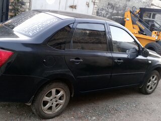 2012 Lada (ВАЗ) Granta I, чёрный, 270000 рублей, вид 3