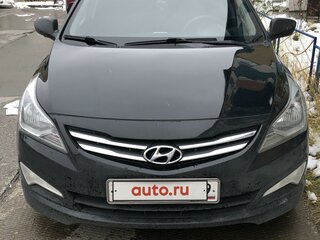 2015 Hyundai Solaris I Рестайлинг, чёрный, 1100000 рублей, вид 1