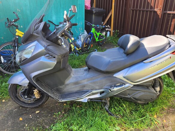 2011 Sym Maxsym 400, серый, 210000 рублей - вид 5