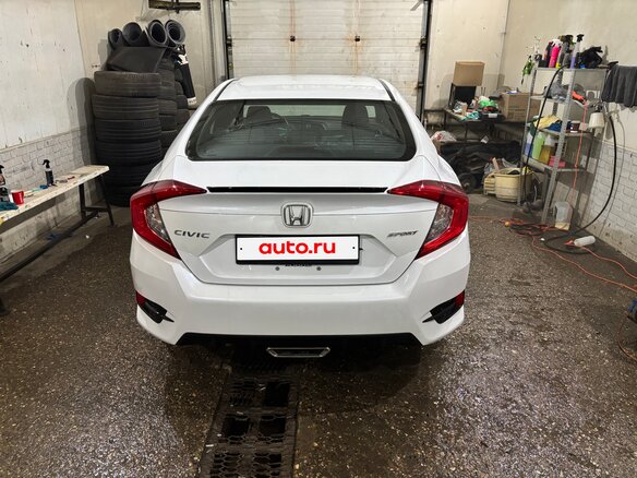 2020 Honda Civic X, белый - вид 2