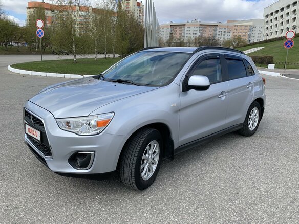 2012 Mitsubishi ASX I, серебристый - вид 1