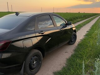 2024 Lada (ВАЗ) Vesta I Рестайлинг (NG), чёрный, 1200000 рублей, вид 4
