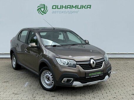 2022 Renault Logan Stepway II Рестайлинг, коричневый, 1180000 рублей, вид 3