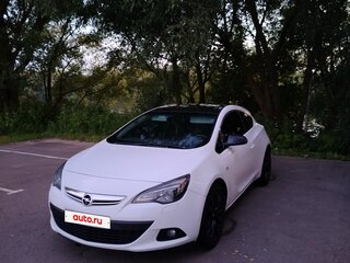 2014 Opel Astra GTC J Рестайлинг, белый, 750000 рублей, вид 1