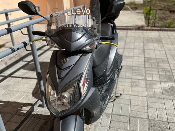 2013 Sym Jet 4 125, чёрный, 80000 рублей - вид 2