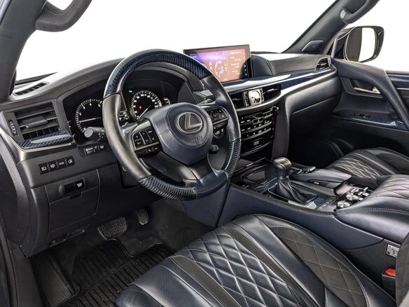 2019 Lexus LX 570 III Рестайлинг 2, синий, 8975000 рублей - вид 17
